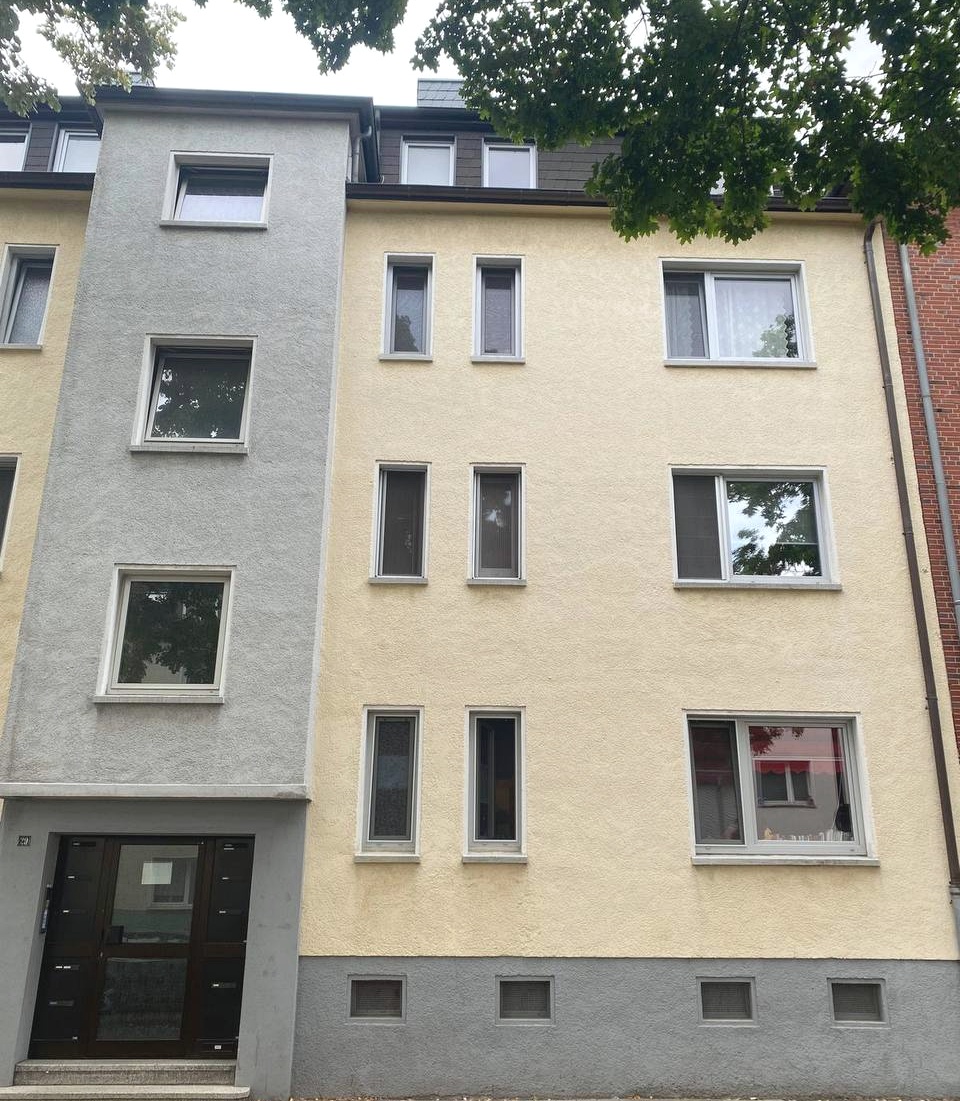 Fassade des Wohnhauses in der Schultestraße 29